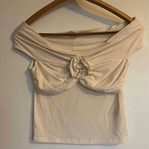 Reformation Emerald knot top